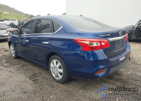2019 Nissan Sentra S z USA, uszkodzony, nr VIN 3N1AB7AP4KY267432